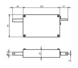 Eff Eff 3705Hz12 Liberador Eléctrico De Puerta 12 V CC - 10003663