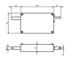 Eff Eff 3705Hz12 Liberador Eléctrico De Puerta 12 V CC - 10003663