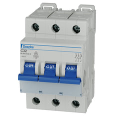 Interruptor Automático Doepke DLS 6i 32A 3-Polos 10kA Curva C - 09916296