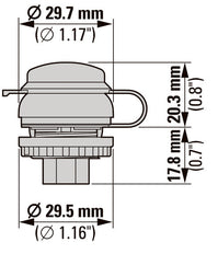 RJ45 Cat 5E Montaje En Panel Interfaz IP65 - 147537