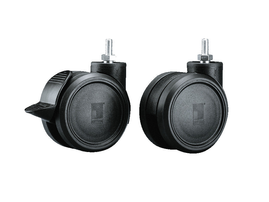Rittal Alta Resistencia Conjunto De Ruedas Dobles 120kg M12 - 7495000 [4 Piezas]