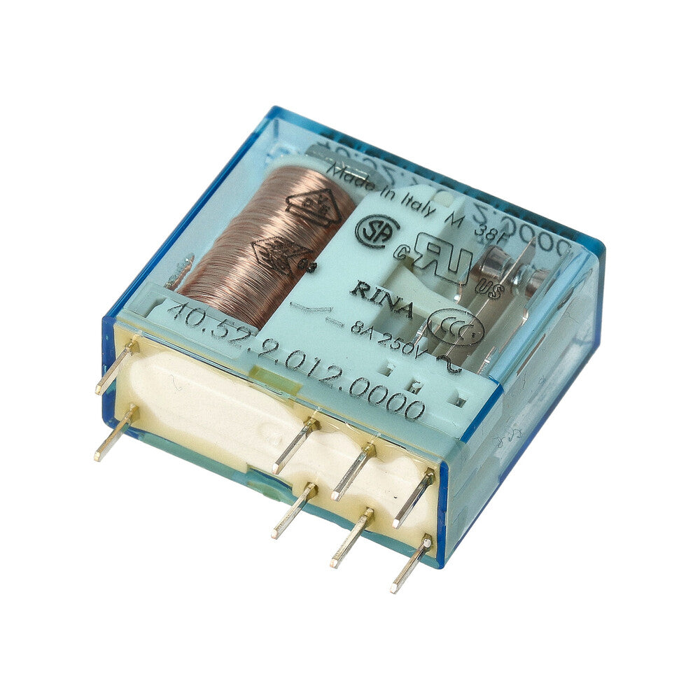 Finder 40.52 Relé PCB 12VDC 2CO 8A AgNi - 40.52.9.012.0000