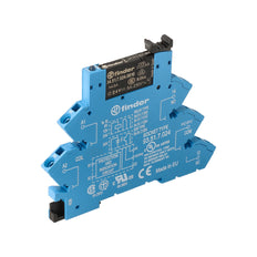 Finder 38.61 Módulo De Relé De Interfaz 6A 24VDC Sin Tornillos - 38.61.7.024.0050