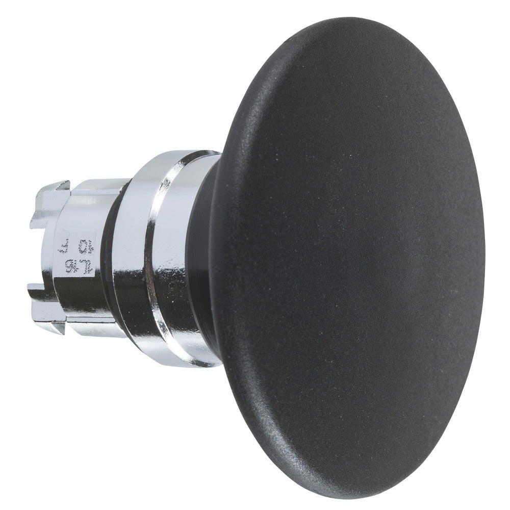 Schneider Electric XB4 60Mm Botón De Presión Champiñón Negro - ZB4BR2