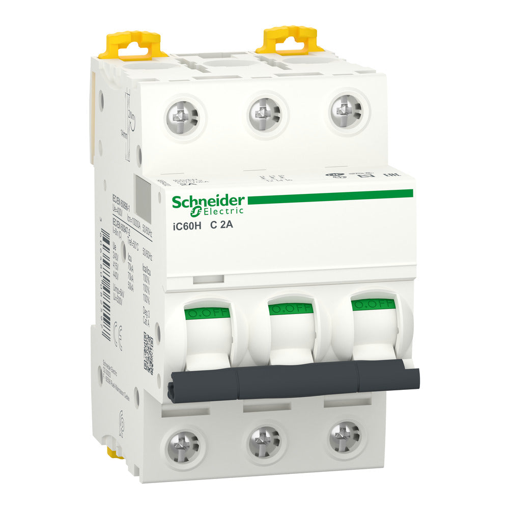 Schneider Electric IC60H 3P C2A Interruptor Automático - A9F84302