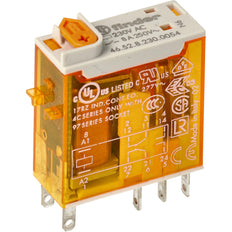Finder 46.52 Mini Relé Industrial 8A 230VAC Con LED De Prueba - 46.52.8.230.0054