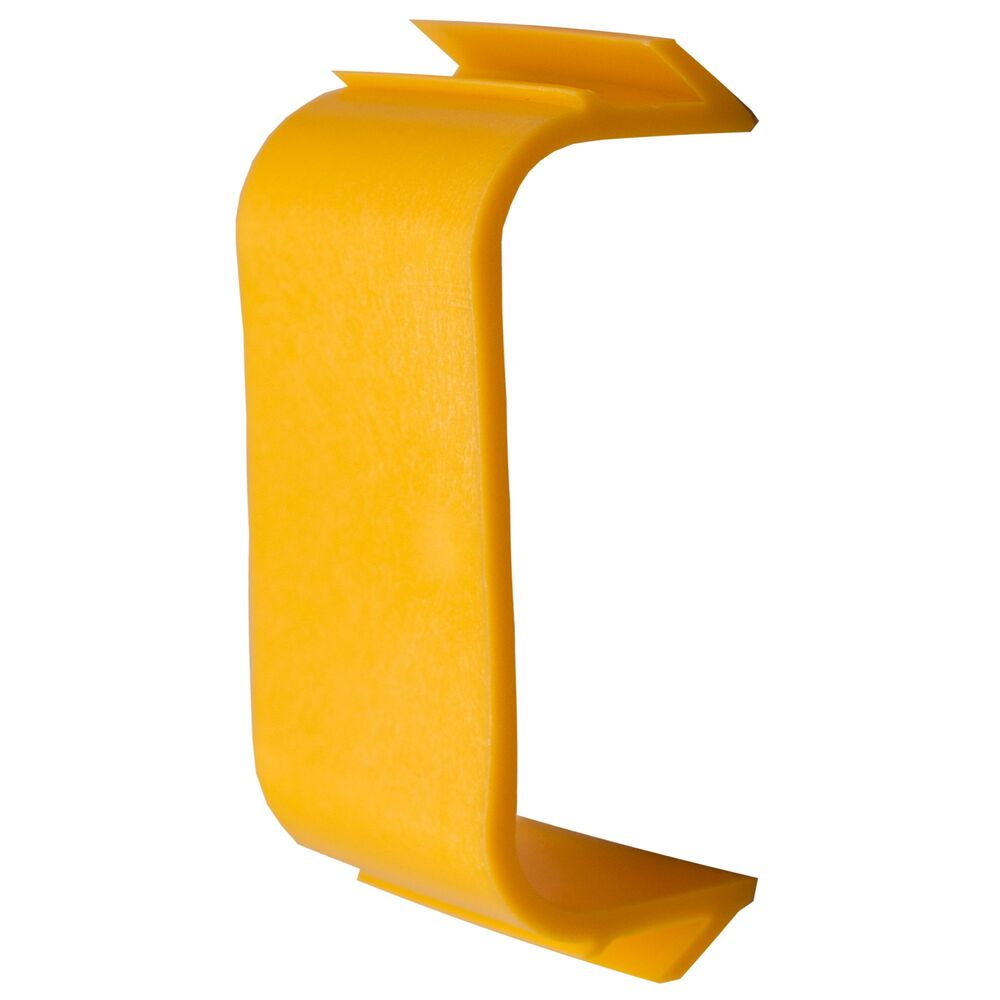 Soporte Clip De PVC Para Conducto De AC 125x75mm Amarillo - 941175 [10 Piezas]