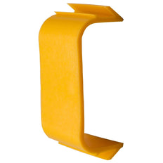 Soporte Clip De PVC Para Conducto De AC 125x75mm Amarillo - 941175 [10 Piezas]
