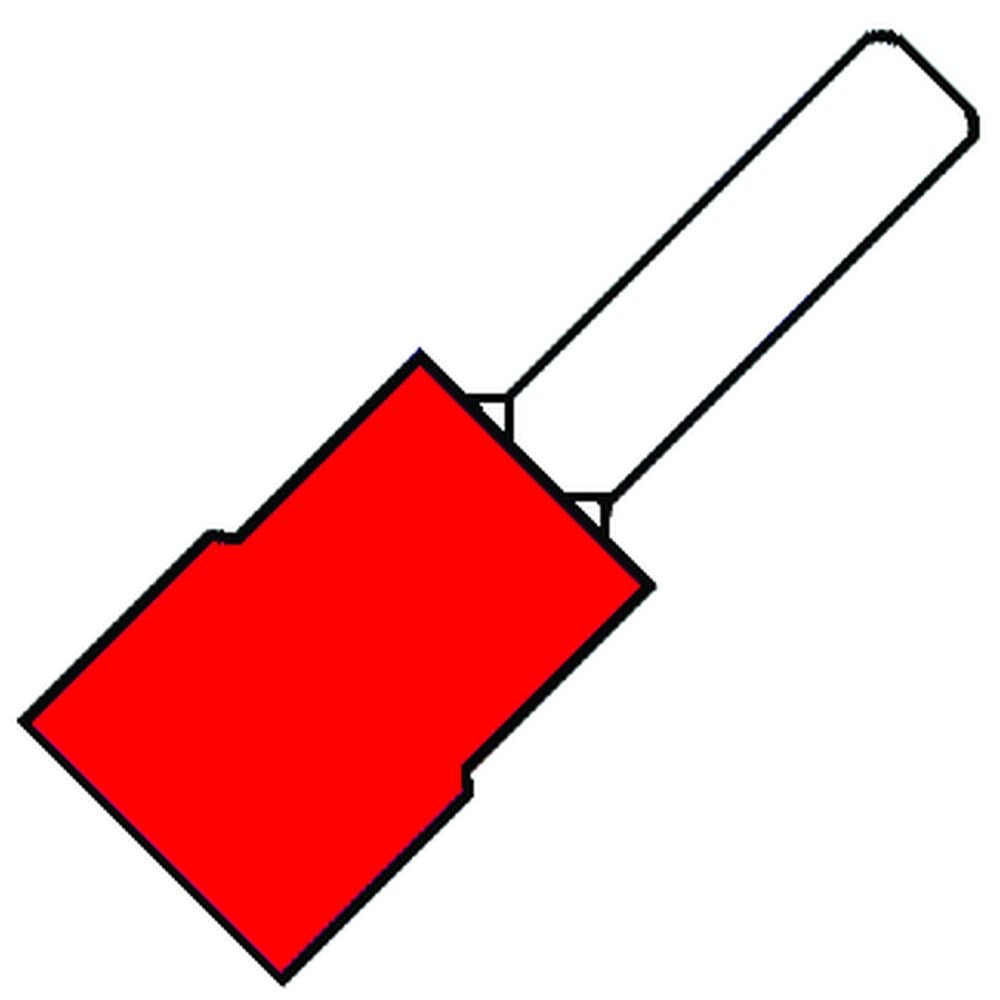 Conector Plano Aislado P10 Rojo 0.5-1.5mm2 - 100162 [100 Piezas]
