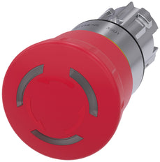 Botón De Parada De Emergencia Iluminado Siemens 40mm Metal - 3SU10511HB200AA0