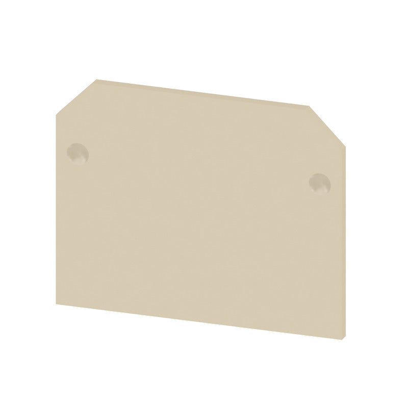 Placa De Extremo De Terminal 39mm X 1.5mm Beige - 0460560000 [10 Piezas]