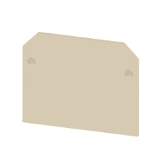 Placa De Extremo De Terminal 39mm X 1.5mm Beige - 0460560000 [10 Piezas]