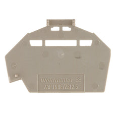 Placa De Extremo Del Bloque De Terminal Weidmuller 46.7mm Beige Oscuro - 1610840000 [10 Piezas]
