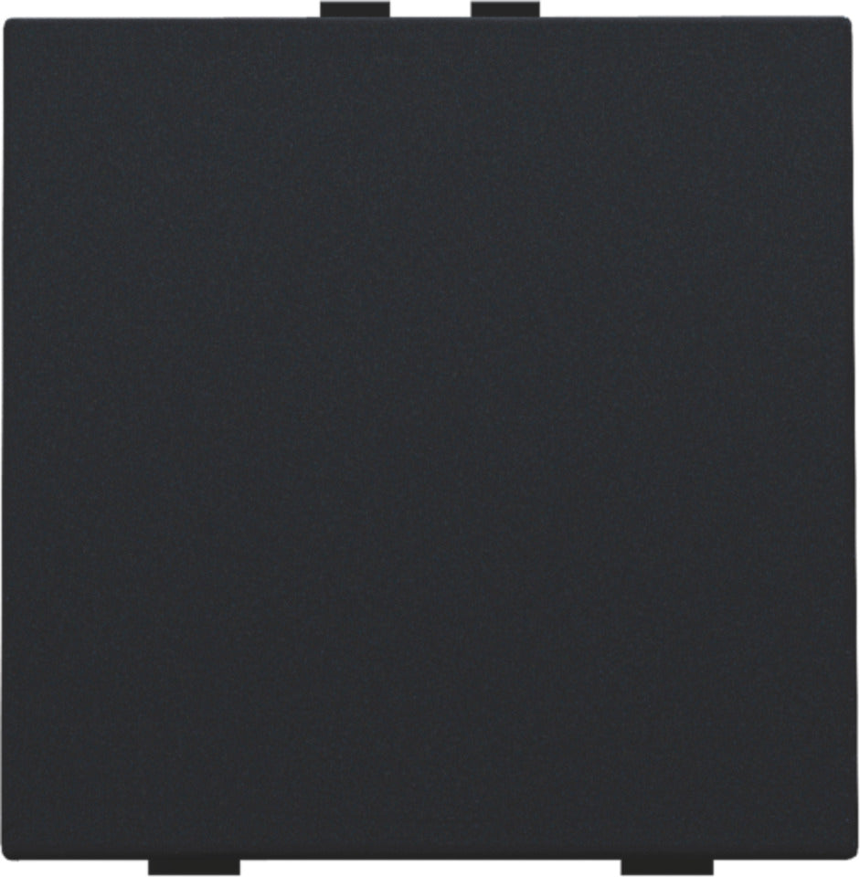 Niko Home Control Botón Pulsador Simple Acero Negro - 161-51001