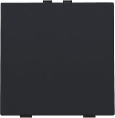 Niko Home Control Botón Pulsador Simple Acero Negro - 161-51001