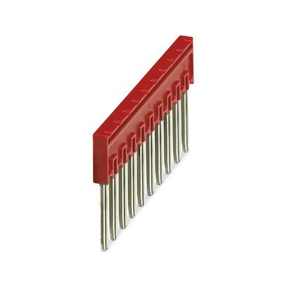 Conector De Puente Rojo Phoenix Contact 10 Pines 5.2mm Paso - 3033710 [10 Piezas]