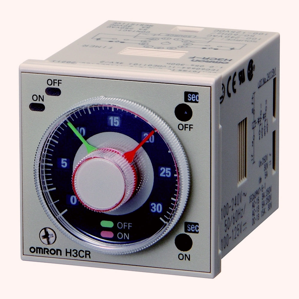 Omron H3CR-F8 Relé Temporizador De Doble Modo 48x48mm - H3CR8004A
