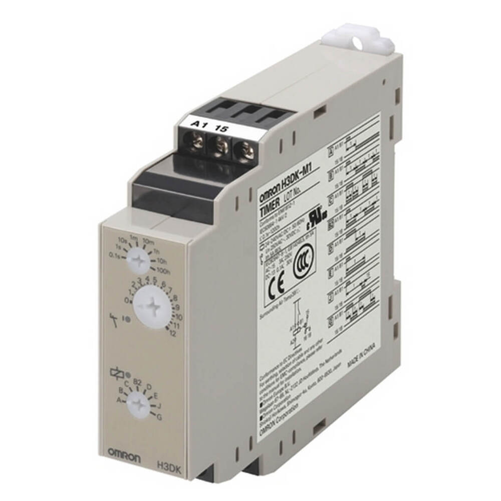 Omron H3DK-M1 Relé De Temporizador Multi-Modo 24-240V CA/CC - H3DK6001H