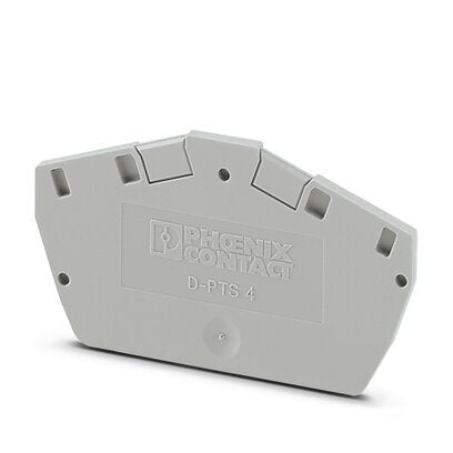 Phoenix Contact D-Pts 4 Tapa Gris - 3213600 [10 Piezas]