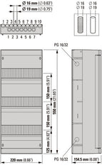 Eaton Medusa Flex 3Fases 10Grupo Tablero De Distribución - 2098031