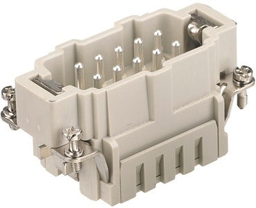 Conector De Potencia Masculino Han Es De 10 Posiciones 16A - 09330102616