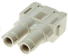 Han 70A Femenino Módulo Axial Conector 2-Contacto - 09140022741