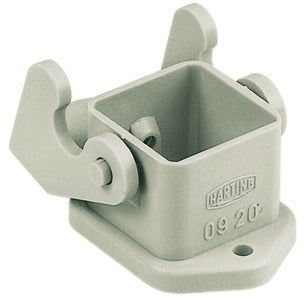 Han 3A Carcasa De Montaje Gris PC - 09200030320 [2 Piezas]