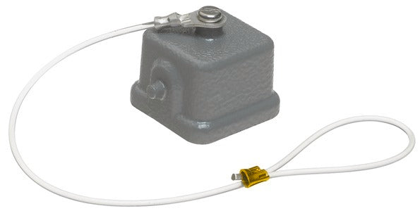 Han 3A Tapa Metálica Con Cordón De Fijación - 09200035427