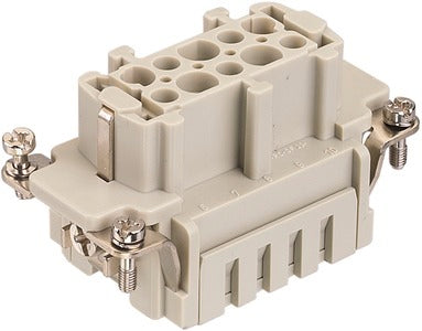 Harting Han 10 Es-F Conector Femenino Inserto 16A - 09330102716