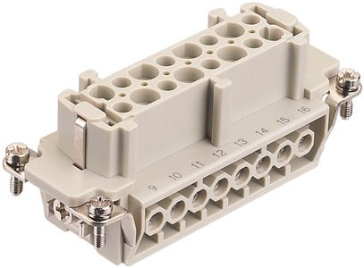Conector Femenino De 16 Posiciones Con Terminación De Tornillo - 09330162701