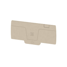 Bloque De Terminal Placa Final 84mm X 2.4mm Beige Oscuro - 1988320000 [20 Piezas]
