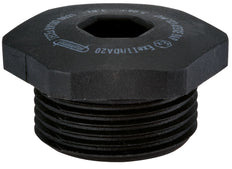 V-Ex M25x1.5 Poliamida Tapa Ciega Negra - 1297250150 [2 Piezas]