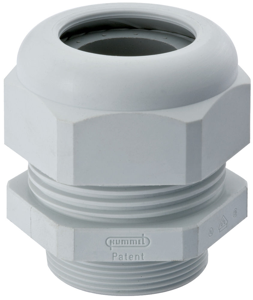 Hummel HSK-K M63x1.5 Pasacables PA Gris - 1209630050