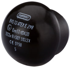 Hummel HSK-V-EX PG29 M32 NPT Tapón Ciego Negro - 1296290111 [5 Piezas]
