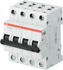 Abb S203 3P+N 80A Curva C Interruptor Automático 6kA - 2CDS253103R0804