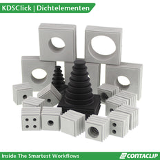 KDS Elemento De Sellado De Cable Ciego IP66 - 28520.4 [10 Piezas]