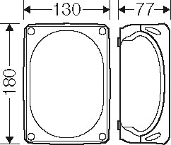 Hensel KX 1010 C ATEX Zona 2/22 Caja De Conexiones IP66 - KX 1010 C