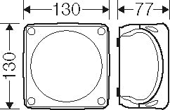 Caja IP66 Con 12 Bloques De Terminales 0.75-4mm² - RK 0612 T