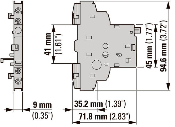 Eaton AGM2-01-PKZ0 Interruptor De Indicador De Disparo - 072899