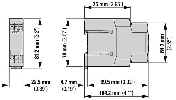 Eaton Relé Electrónico Multifuncional De Temporización ETR4-69-A - 031891