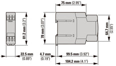 Eaton Relé Electrónico Multifuncional De Temporización ETR4-69-A - 031891