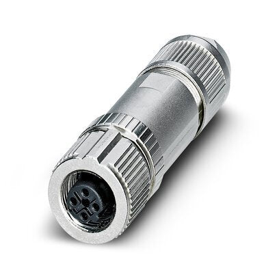 Conector Ethernet Femenino M12 D-Codificado PROFINET CAT5 - 1424683