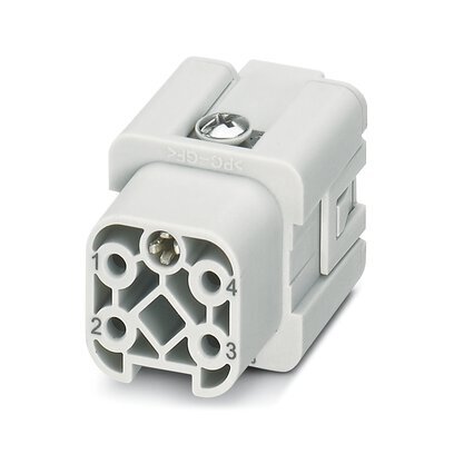 Phoenix Contact D7 Conector De Socket Push-In De 4 Pines - 1585281