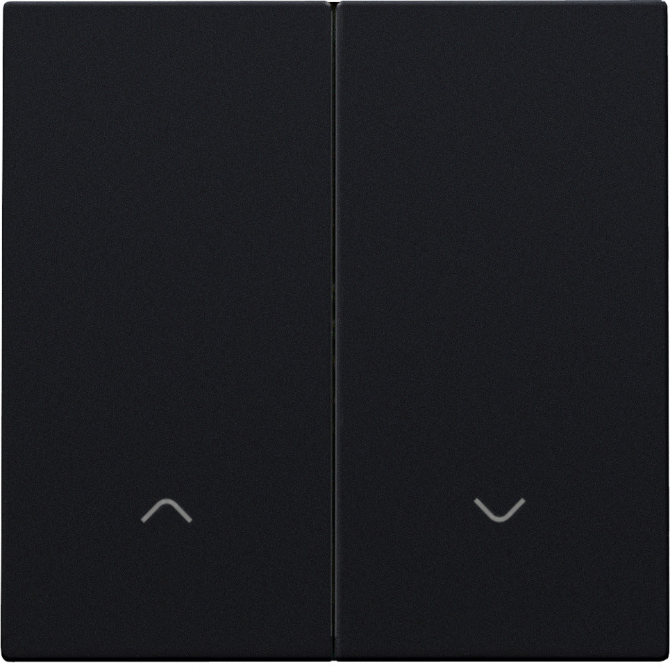 Interruptor De Control De Obturador Electrónico Doble Con Recubrimiento Negro - 161-31006