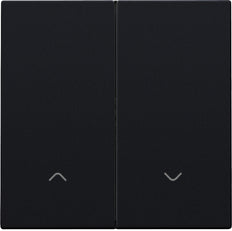 Interruptor De Control De Obturador Electrónico Doble Con Recubrimiento Negro - 161-31006