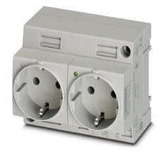 Phoenix Contact Enchufe Doble Con Indicador LED Serie CF - 0804036