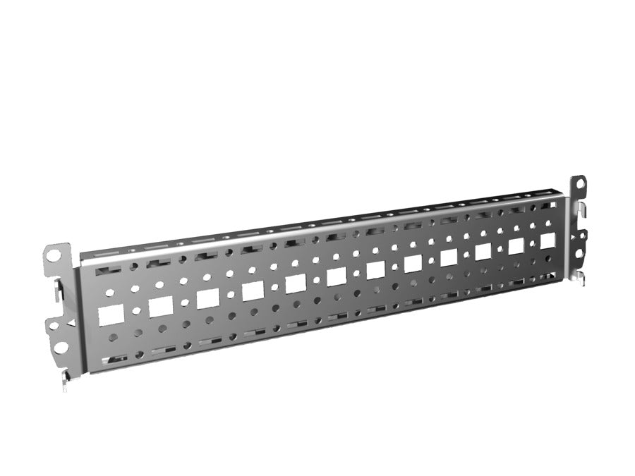 Riel De Fijación De Chasis Del Sistema VX 18x64mm 400mm De Ancho - 8617010 [4 Piezas]