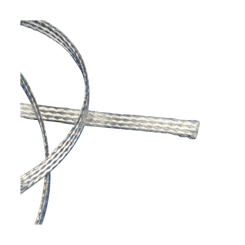Trenza De Tierra De Cobre Estaño Plana 5mm² 25m - 557210 [25 Metros]