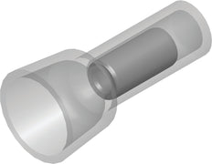 Conector De Cable Aislado De Extremo Cerrado 1.5-2.5mm² 100pk - CE130102 [100 Piezas]