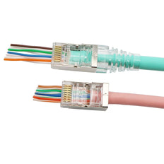 Klemko EZ-RJ45 Blindado Conector De Red CAT5e - 183281 [100 Piezas]
